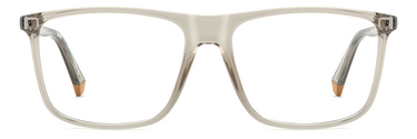 Men Premium Polaroid Eyeglasses: PLD D536 - Beige - SpecSMART Eye Clinic (Front View)